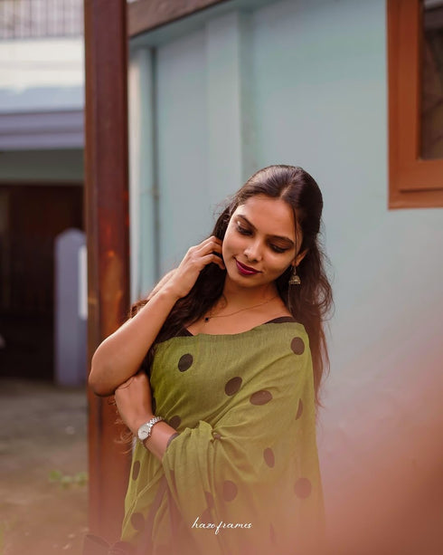 Vasthrlay Mehendi Matching Unstitched Kalamkari