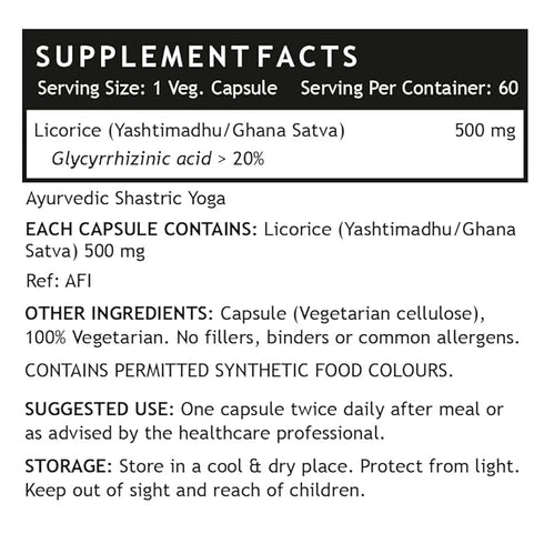 Inlife Licorice Root Extract |Yastimadhu