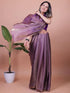 Vasthrlay Lavender Unstitched Saree