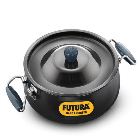 Hawkins Aluminium Futura 8 Litre Bigboy Polished Biryani Handi