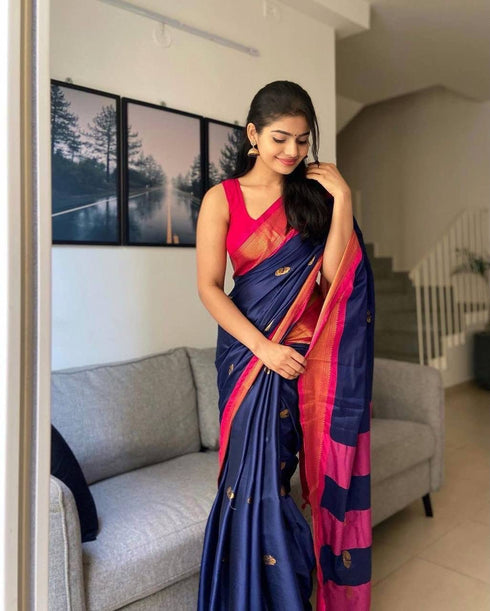 Vasthrlay Kanjivaram Lichi Blouse Ethnic Wear