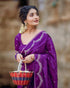 Vasthrlay Kanjivaram Kanchipuram Banarasi Yatri Saree With Blouse Piece