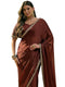 Samah Georgette Bandhani Pink Saree