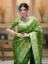 Vasthrlay Banarasi Kanjivaram Wedding Pari 165 Saree With Blouse Piece