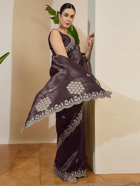 Vasthrlay Embroidered Unstitched Vh Ethnic Wear