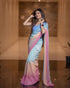 Vasthrlay Printed Georgette Unstitched Paddiiiiiiing Multicolour Free Ethnic Wear