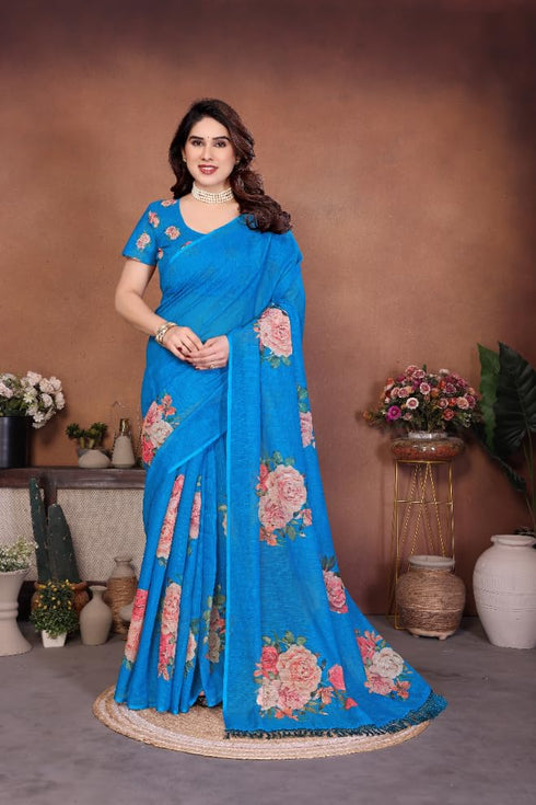 Vasthrlay Elegance Printed Lightweight Festive