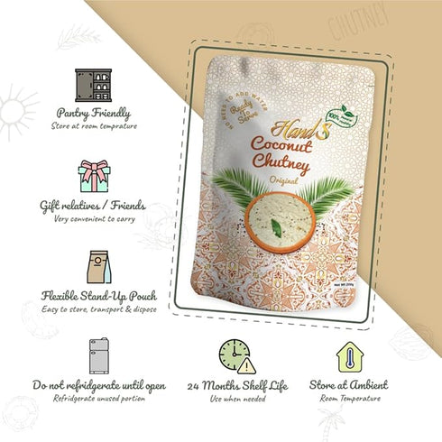 HandS Coconut Chutney - Original