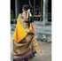 Vasthrlay Yellow Kanjivaram Saree