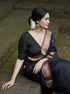 Vasthrlay Black Kanjivaram Saree
