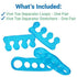 Vivesole Toe Separators By Envelop Toe Spacers Provide Bunion Relief & Improve Circulation
