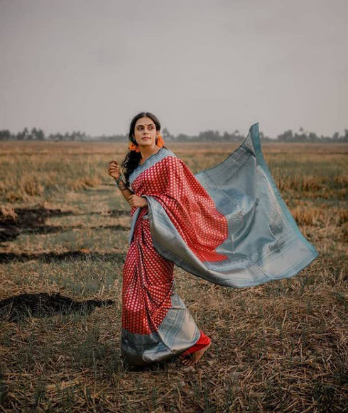 Vasthrlay Kanjivaram Wedding Saree
