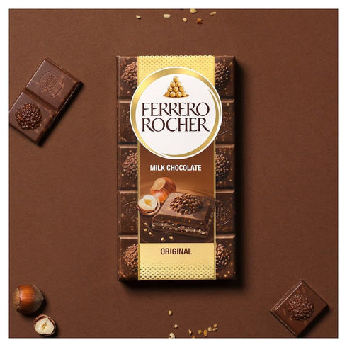 Ferrero Rocher Chocolate Bar 90g