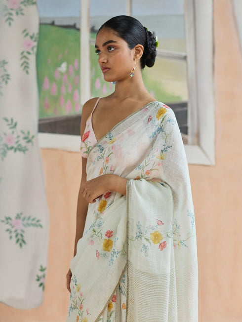Vasthrlay Lightweight Linen Blend Festival