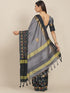 Vasthrlay Embroidery Contrast Saree