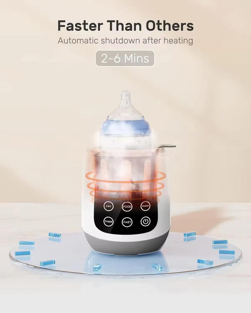 Promom Baby Bottle Warmer|10-In-1 Fast Baby Food HeaterAndThaw