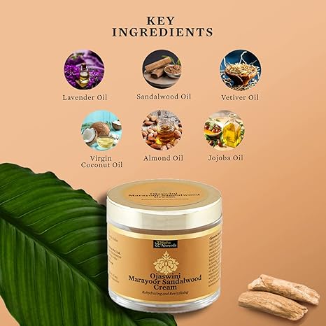 Bipha Ayurveda Ojaswini Marayoor Sandalwood Cream