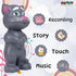 Gooyo GY-838-17/18 Electronic Pet Talking Toy Cat for Kids