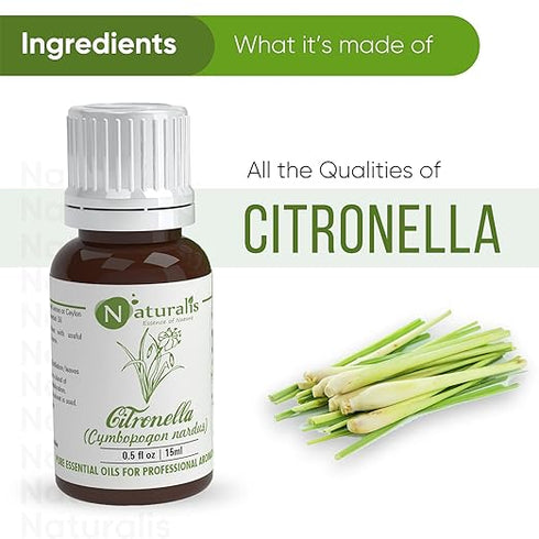 Naturalis Essence of Nature Citronella Essential Oil