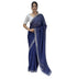 Vasthrlay Georgette Embellishments Scalloped Traditional