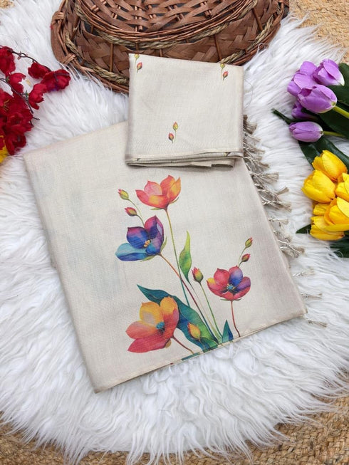 Vasthrlay Tussar Silk Saree