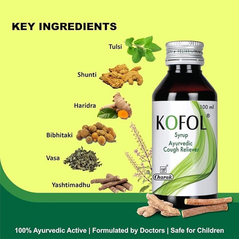 Charak Pharma Kofol SF Syrup