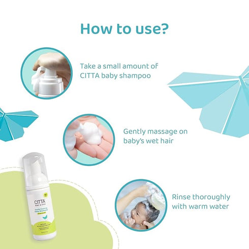 CITTA Gentle Foaming Baby Shampoo