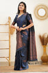 Vasthrlay Kanjivaram Unstitched Saree
