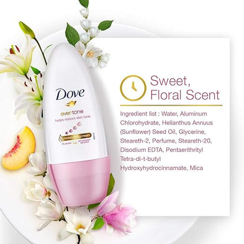 Dove Eventone Floral Deodorant Roll On