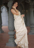 Vsathrlay Peach Banarasi Kanchipuram Ethnic Wear