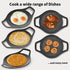 Hawkins Futura 24 cm Cast Iron Tava Cast Iron Tawa for Roti