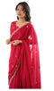 Vasthrlay Wine Georgette Saree