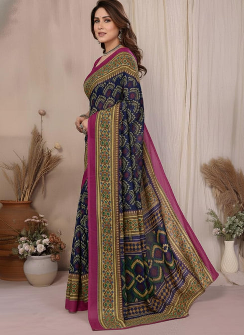 Vasthrlay Georgette Traditional Ethinic Az Ys Vaidika Ethnic Wear