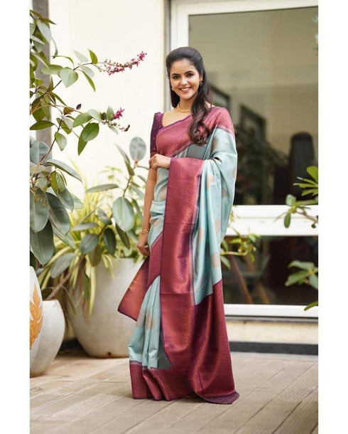 Vasthrlay Kanchipuram Kanjivaram Traditional Unstitched