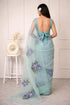 Vasthrlay Organza Painted Saree
