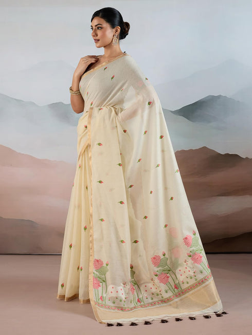 Vasthrlay Botanical Printed Unstitched Rj Ethnic Wear