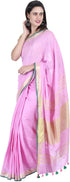 Vasthrlay Handloom Summer Contrast Vibrant Green