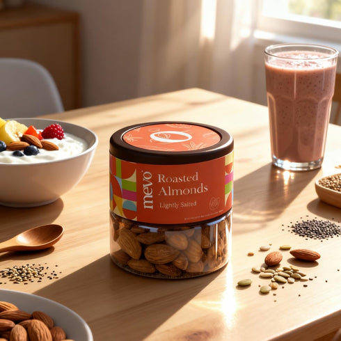 Mevo Roasted Almonds Lightly Salted