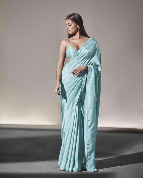 Vasthrlay Maroon Wedding Unstitched Saree