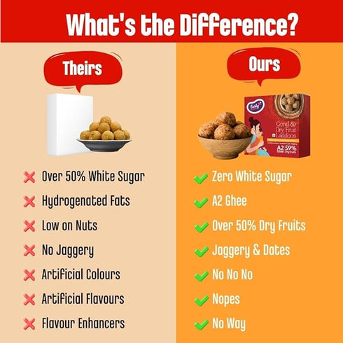 Early Foods Gond & Dry Fruits Laddoo