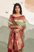 Vasthrlay Banarasi Wedding Unstitched Saree