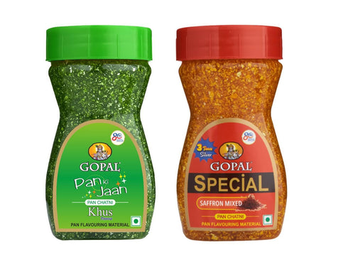 Gopal Pan Chatni Khus And Saffron Mixed Flavours