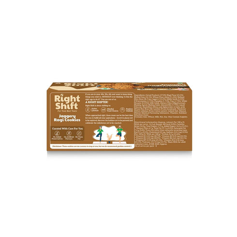 Right Shift Jaggery Ragi Cookies