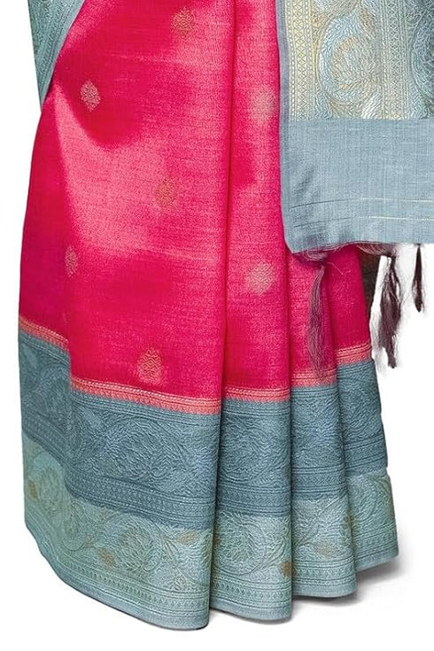 Vasthrlay Mustard Tussar Tassels