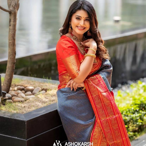 Vasthrlay Kanjivaram Traditional Saree