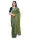 Vasthrlay Georgette Embriodery Dusty Saree