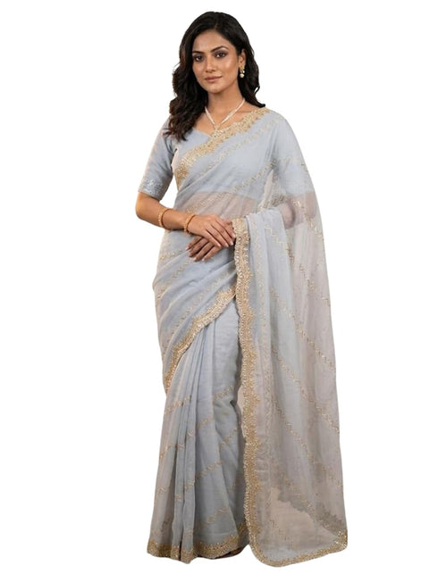 Vasthrlay Embroidered Swarovski Ethnic Wear