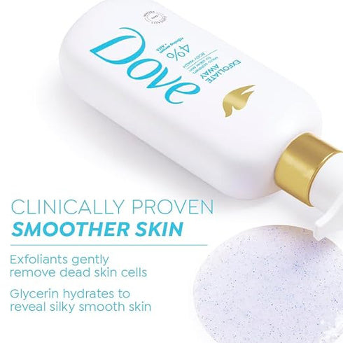 Dove Exfoliate Away Serum Body Wash