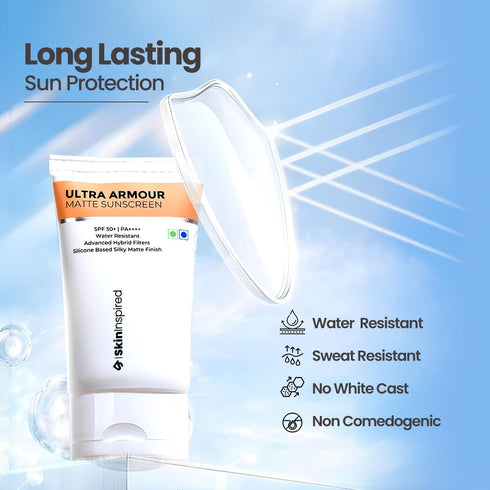 SkinInspired Ultra Armour 3.6% Uvinul A+ Sunscreen Gel SPF 50+ PA++++