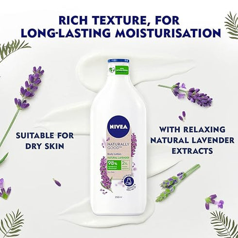 Nivea Naturally Good Body Lotion Natural Lavender
